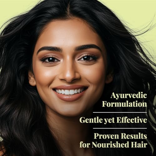 Image of Just Herbs Strong & Nourish Conditioner | Coconut, Hibiscus, Castor & 13 Herbs | 10X Stronger Hair | Controls Frizz | Ayurvedic Conditioner for All Hair Types - 200ml