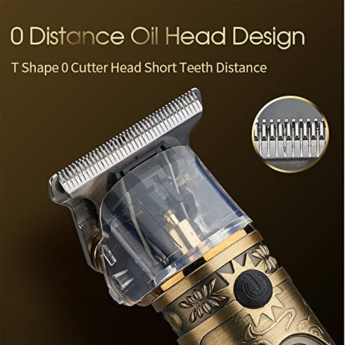 Staright Cortador de cabelo masculino Barbeador de cabelo sem fio Kit de corte de cabelo Aparador de