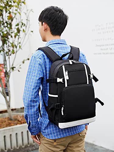 Anime Rugzak Toilet-Bound Hanako-Kun Schooltas voor Laptop Daypack Wandelen Reizen Grote Capaciteit Tas Waterbestendige Schoolrugzak Mannen en Vrouwen - Image 8