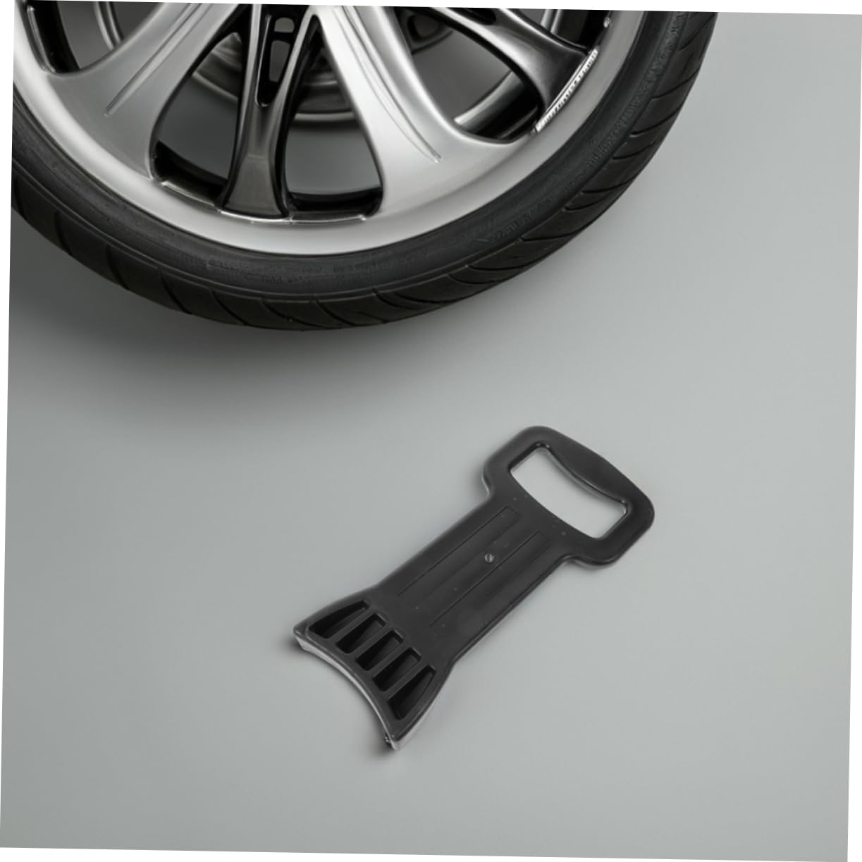 Smontagomme Auto 2 Pezzi in Plastica Nero per Cambio Ruota | Pneumatici e Vacuum Tire, Uso Fai da Te in Garage, Inserto Compatto per Assistenza al Montaggio