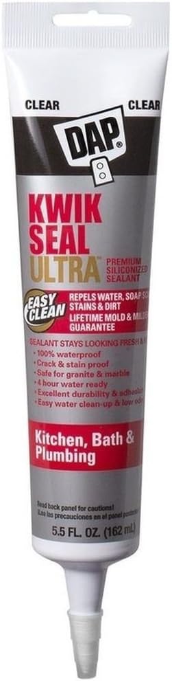 DAP18895 5.5 Oz Clear Kwik Seal Ultra