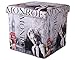 Produktbild Ondis24 Polsterhocker Kleiderbox Utensilienkiste Marilyn Monroe Sitzhocker Hocker faltbar mit Stauraum 40 Liter Aufbewahrungsbox