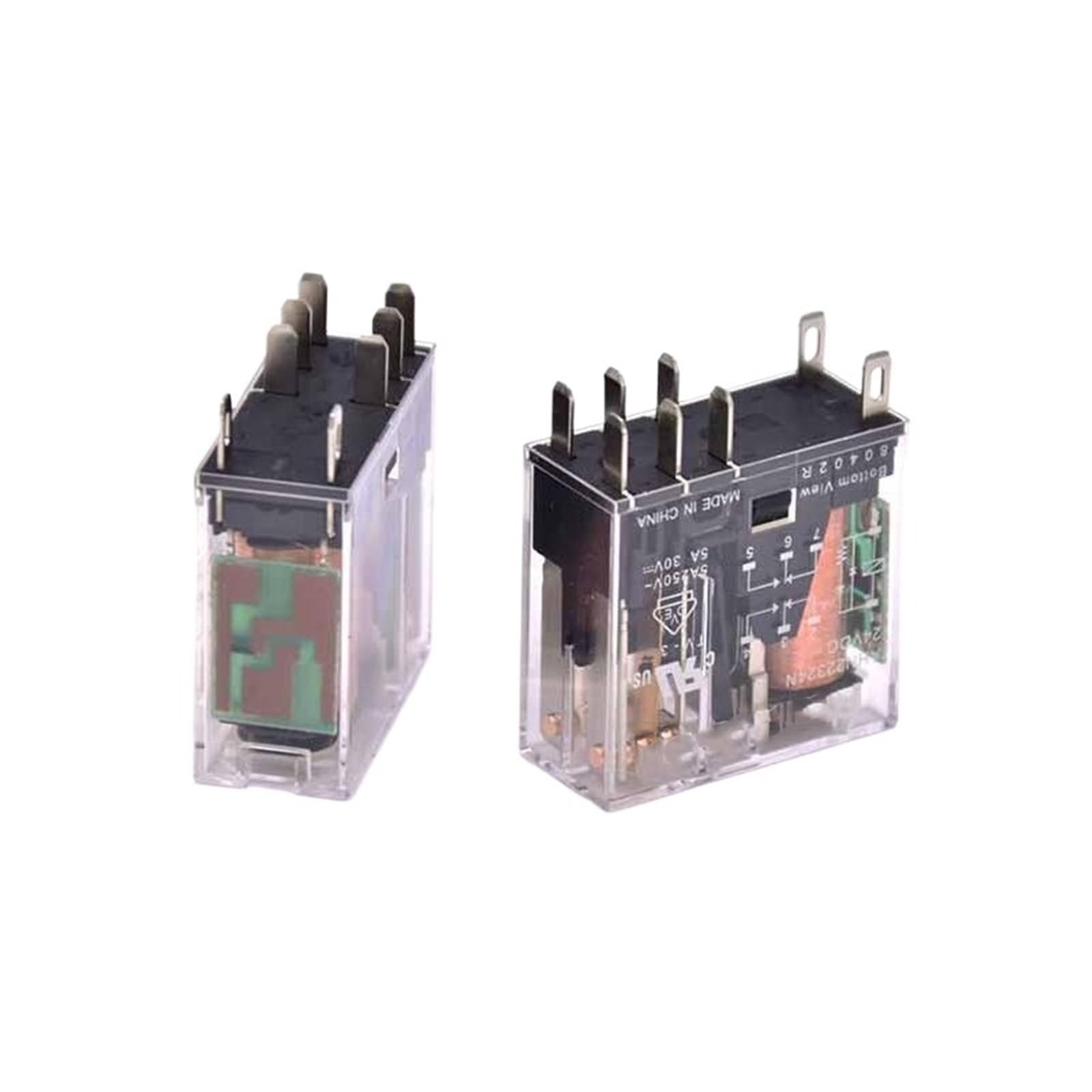 Relais 24VDC AHN22324N DC24V 5A 8PIN pour armoire domotique