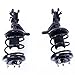 Front Strut Complete Struts Assembly Compatible with 2003 2004 2005 Honda Civic Struts and Shocks Set 172185 172186