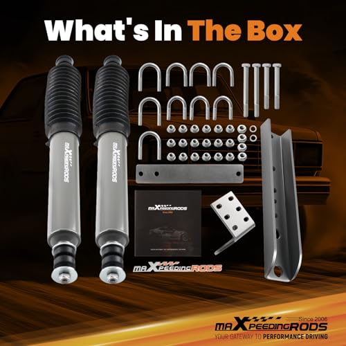 maXpeedingrods Dual Steering Stabilizer for 1980-1996 Ford Bronco F-150 F-250 F-350 G1 Version by maXpeedingrods - Image 7