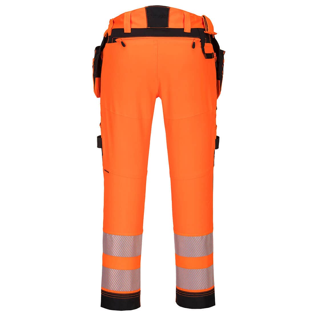 Portwest - Pantalon de Service Haute visibilité avec Poches flottantes démontables DX4 46 - Orange/Noir