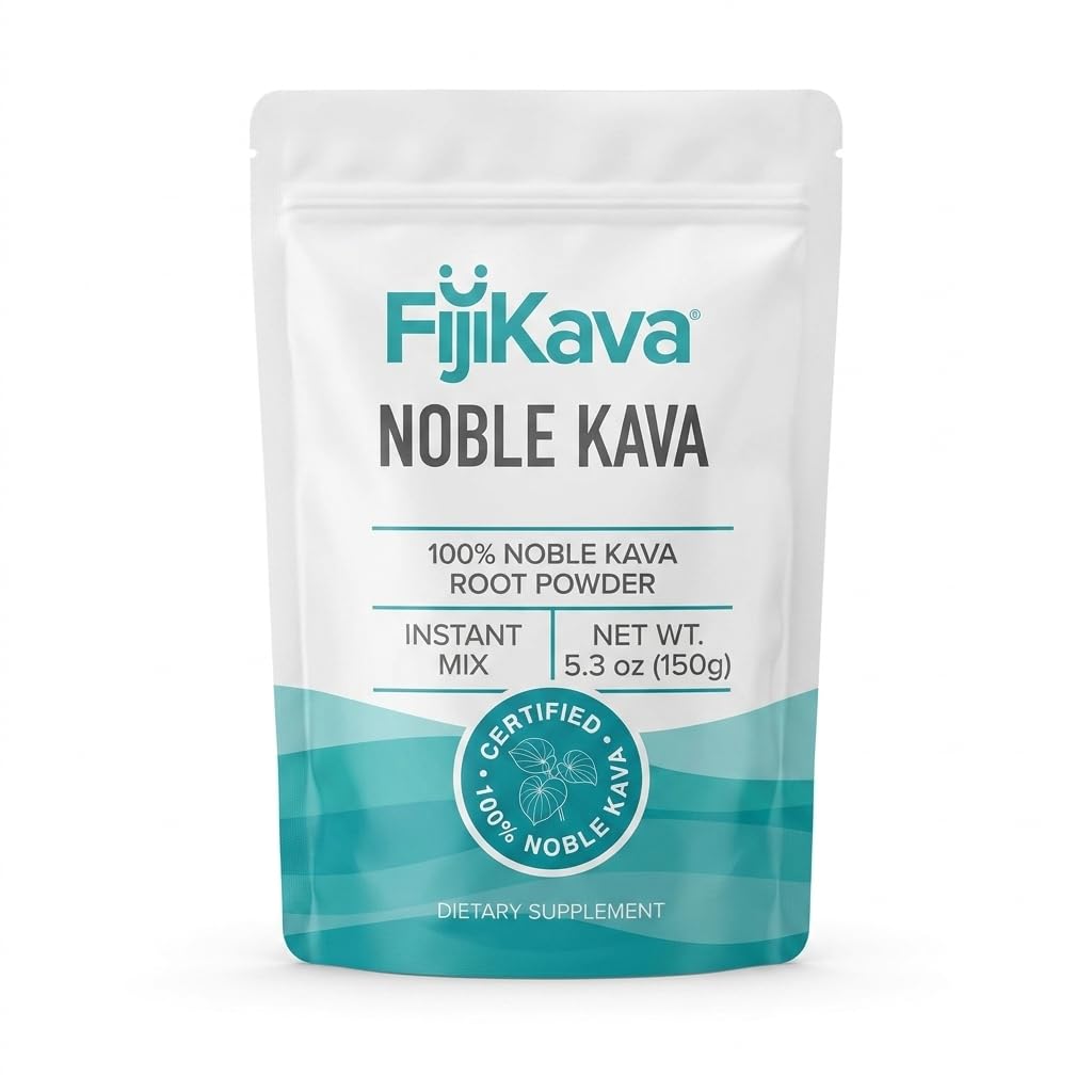FijiKava Instant Kava Kava Powder 50g – Premium Kava Root Powder with High Kavalactone Content – Natural Relaxation Aid for Calmness, Stress Relief, and Sleep Support – Easy-to-Mix — Amazon image 10