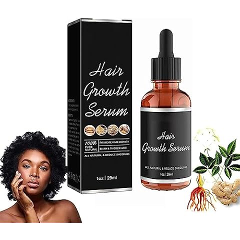 Allurium Beauty Hair Growth Serum for Black Women Cover