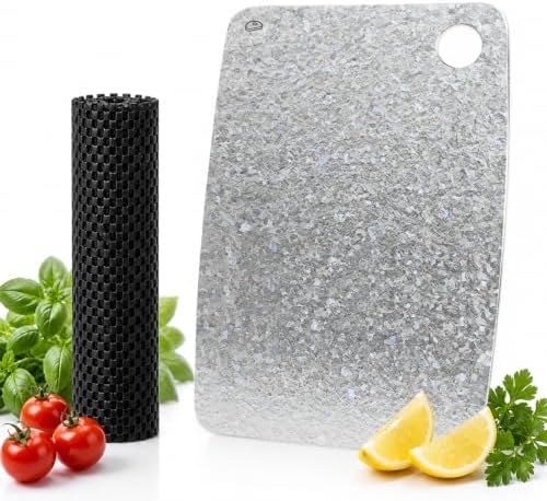 Titanium Cutting Board, Crystallized 100% Pure Titanium, 16 x 11 ...