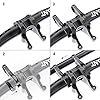 VOLO EXTENDER BAR Aluminium Vélo Guidon Extender Support de montage de vélo pour supports de vélo, Service GPS, phares (Noir, 223) #5