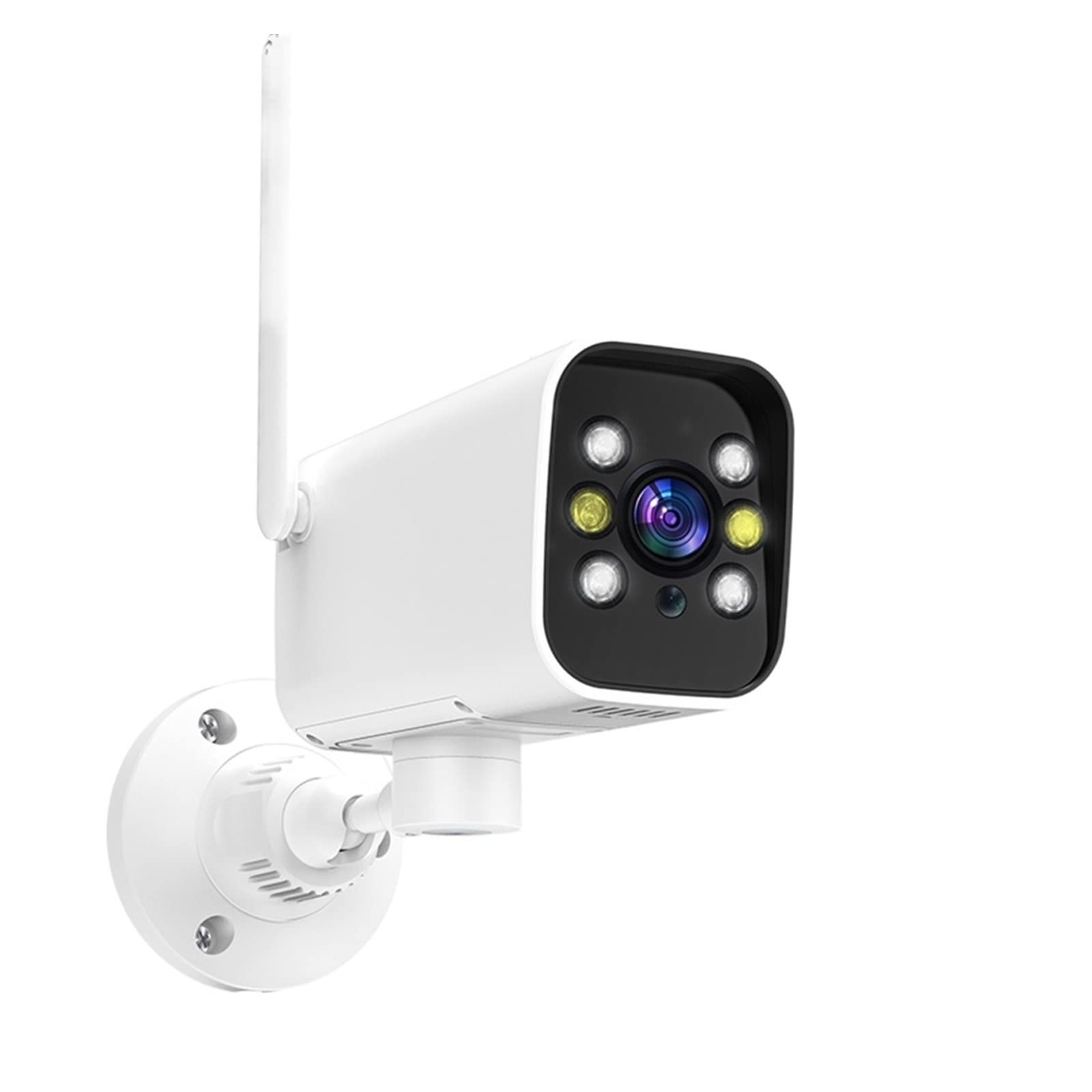cámara de Seguridad, Cámara de Seguridad 1080P for Exteriores, Control PTZ Bullet CAM AI Detección Movimiento Vigilancia inalámbrica Color Visión Nocturna(1pcs CAM Add 32GB)