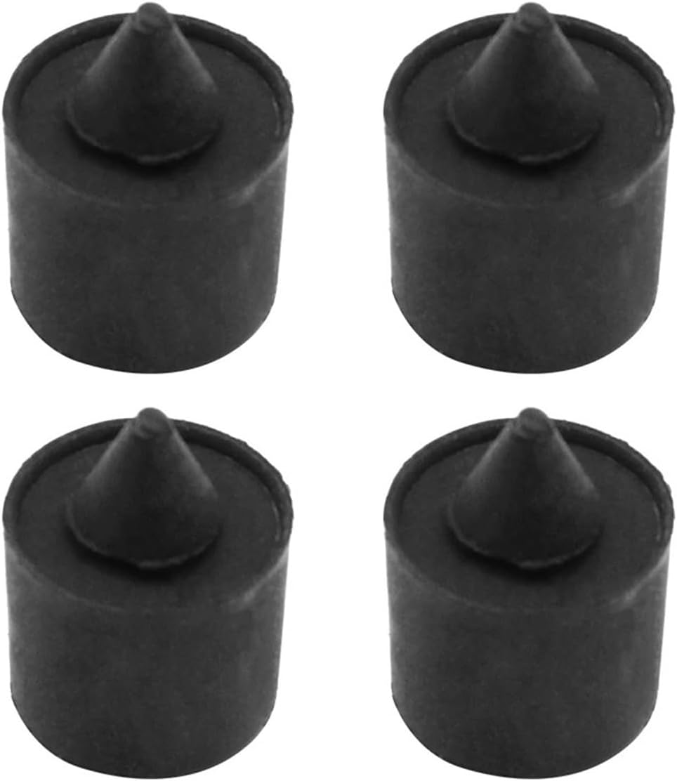 Car Door Shock Absorber Pads for Ranger for F150 4Pcs External Rubber Shock Absorbers Car Accessories Black Cushion 16.5MM