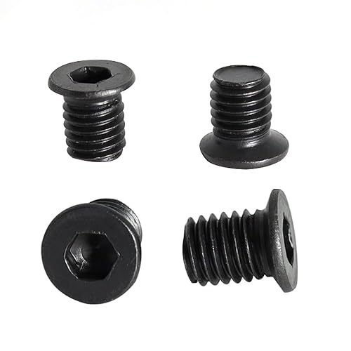 TASP 4 tornillos de repuesto para trituradora de madera M10, compatibles con Sun Joe CJ601E CJ602E Earthwise GS70015