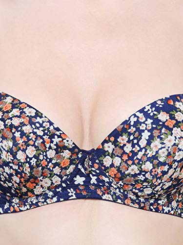 Image of Brachy Women's Polyamide & Elastane Heavily Padded Wired Push-Up Bra