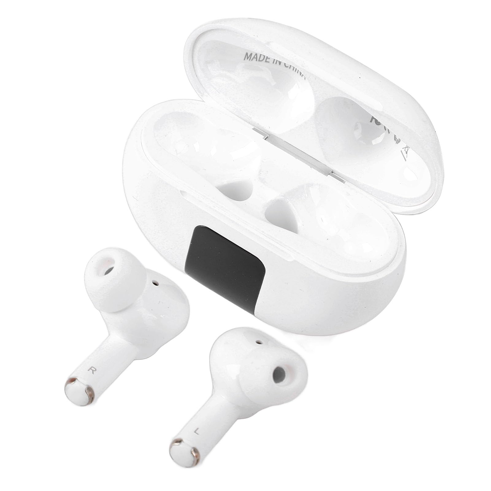 Generic Écouteurs de Traduction sans Fil avec Suppression Avancée du Bruit pour Les Voyages, écouteurs de Traduction en Temps Réel pour Les Entreprises, de en 144 Langues (White)