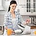 VIVOHOME Electric Ice Shaver Snow Cone Maker Machine Silver 143lbs/hr with Ice Pick for Home and Commercial Use