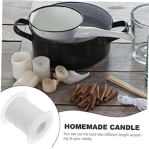 1 rollo de pabilos para hacer velas tipo pilar y taper miniatura 5