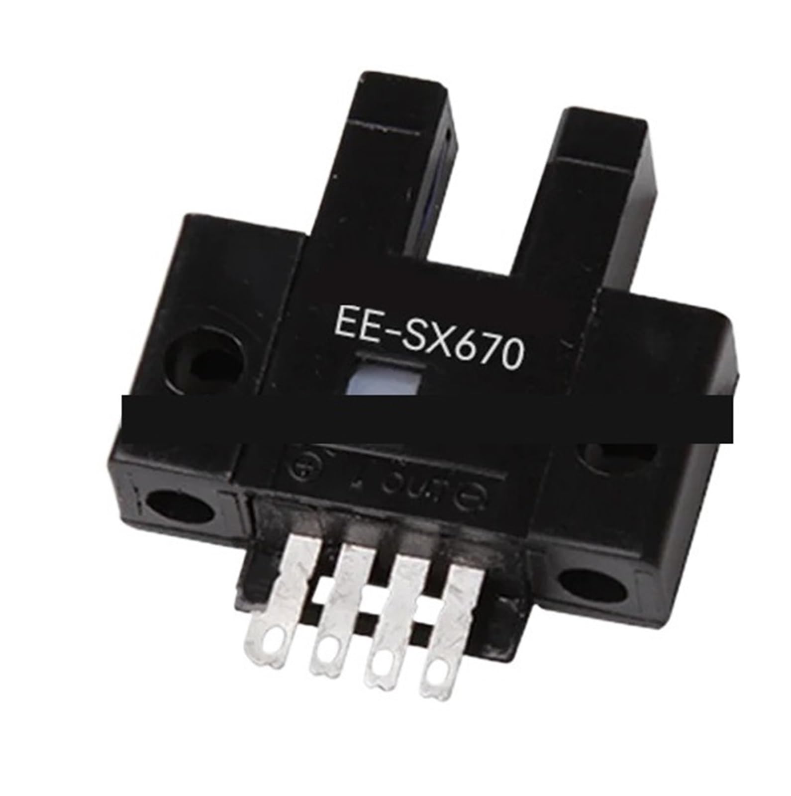 JJKKOZVQF 10PCS U-Slot l-Type Inductive Switch Photoelectric Sensor EE-SX670 671 672A 673P 674R(EE-SX670)