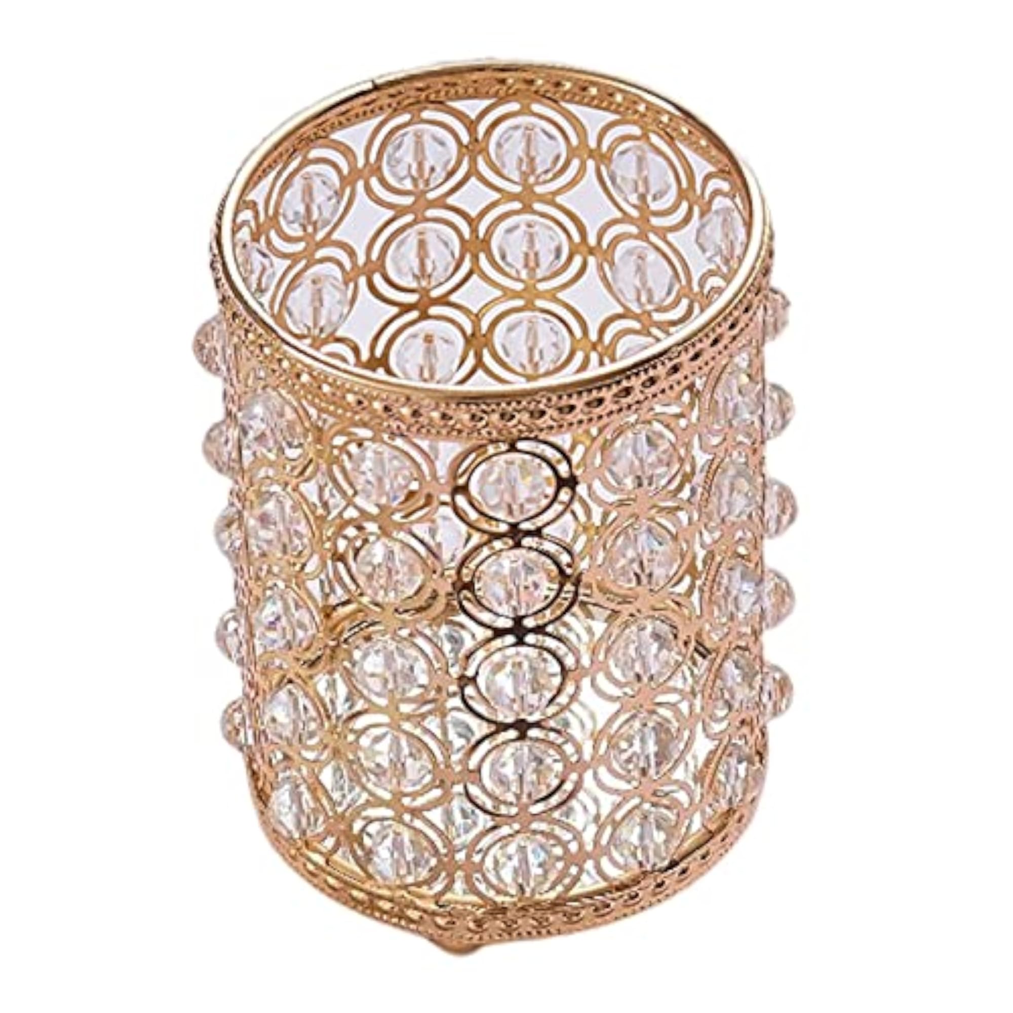 Crystal Cosmetic Brushes Holder Organizer