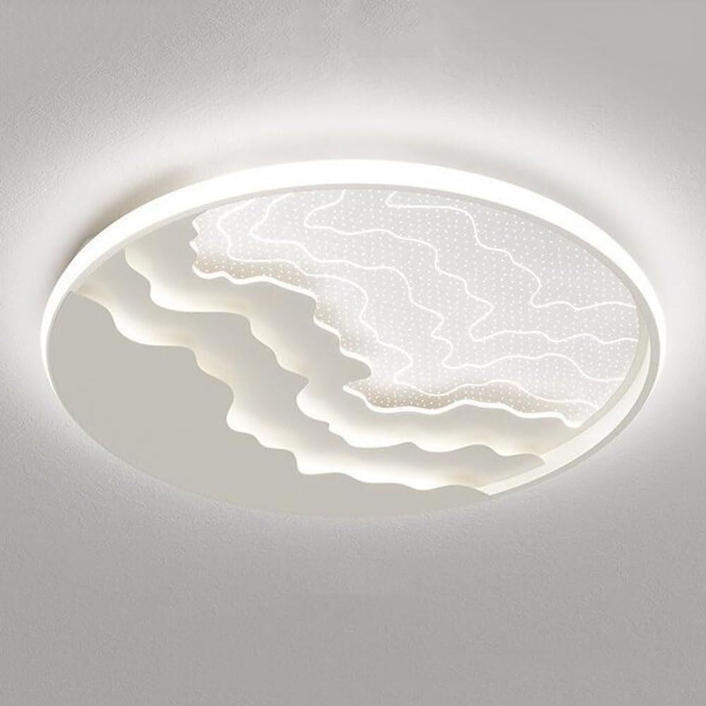Lámpara de techo LED ultrafina tricolor que transforma la luz de tu salón 1