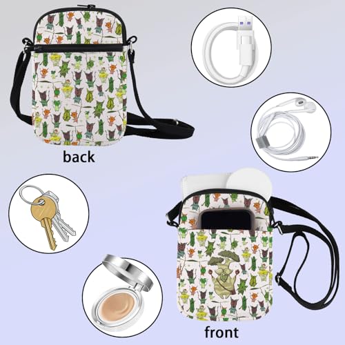 ZJXHPO Gamer Cross Body Bag Korok Messenger Bag Korok Plant Carry On Bag Korok Dad Shoulder Bag (Korok CB)3