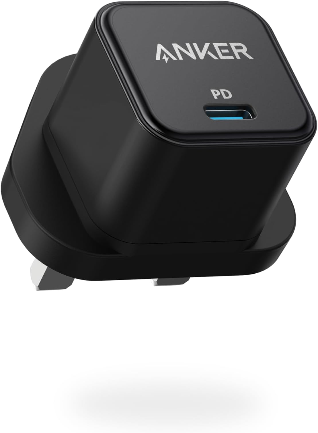 Anker USB C Charger, Anker 20W Fast Charger, PowerPort III 20W Cube Charger for iPhone 14 Pro Max/14 Pro/14 Plus/14/13/12/11, Galaxy, Pixel 4/3, iPad Pro and More (Cable Not Included)