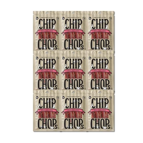 Image of Chip Chops Roast Duck Slice Dog Treat, Easily Digestible, Healthy Dog Treat, Perfect for Snacks, Suitable for All Dog Breeds, Each 70gm (Pack of 9)