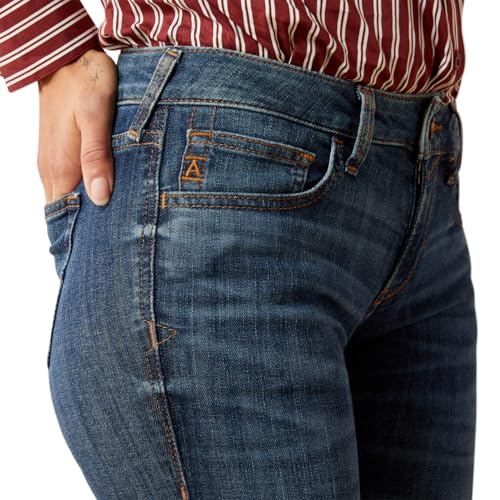 ARIAT Women's Perfect Rise Bessie Slim Trouser Jeans4