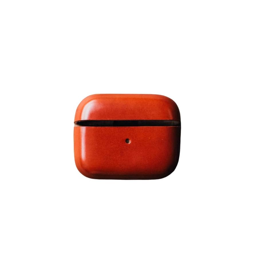 Amazon | drip レザーAirPods Proケース(レッド) AirPods Pro2