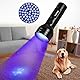 Raguso UV Schwarzlicht Taschenlampe Haustier Urin Detektor Licht tragbarer Hundekatze Urin Detektor zum Auffinden von trockenen Flecken auf Haustieren , Teppichen oder Bodenbetten