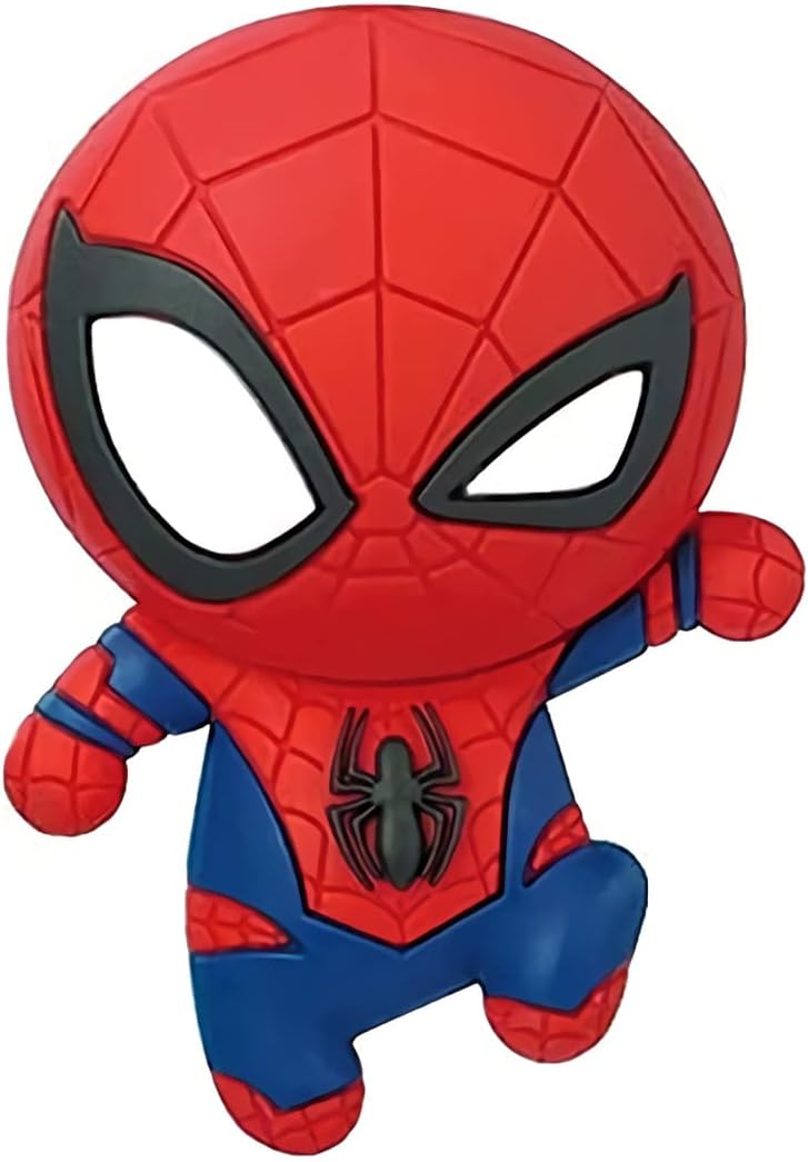 Marvel Spider-Man 3D Foam Magnet, Multi Color, 3"