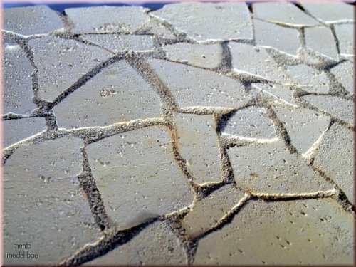 Bruchstein-Bodenplatten, 300 Gr., Krippenbau, für den BAU Ihrer Weihnachtskrippe Made inGermany