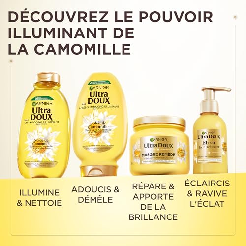 Après shampoing Illuminant Cheveux Blonds Camomille Ultra Doux Le Flacon De 250ml - vue 7