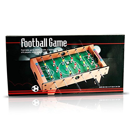 Holz-Tischfußballspiel mit Füßen, Kicker – Bild 3