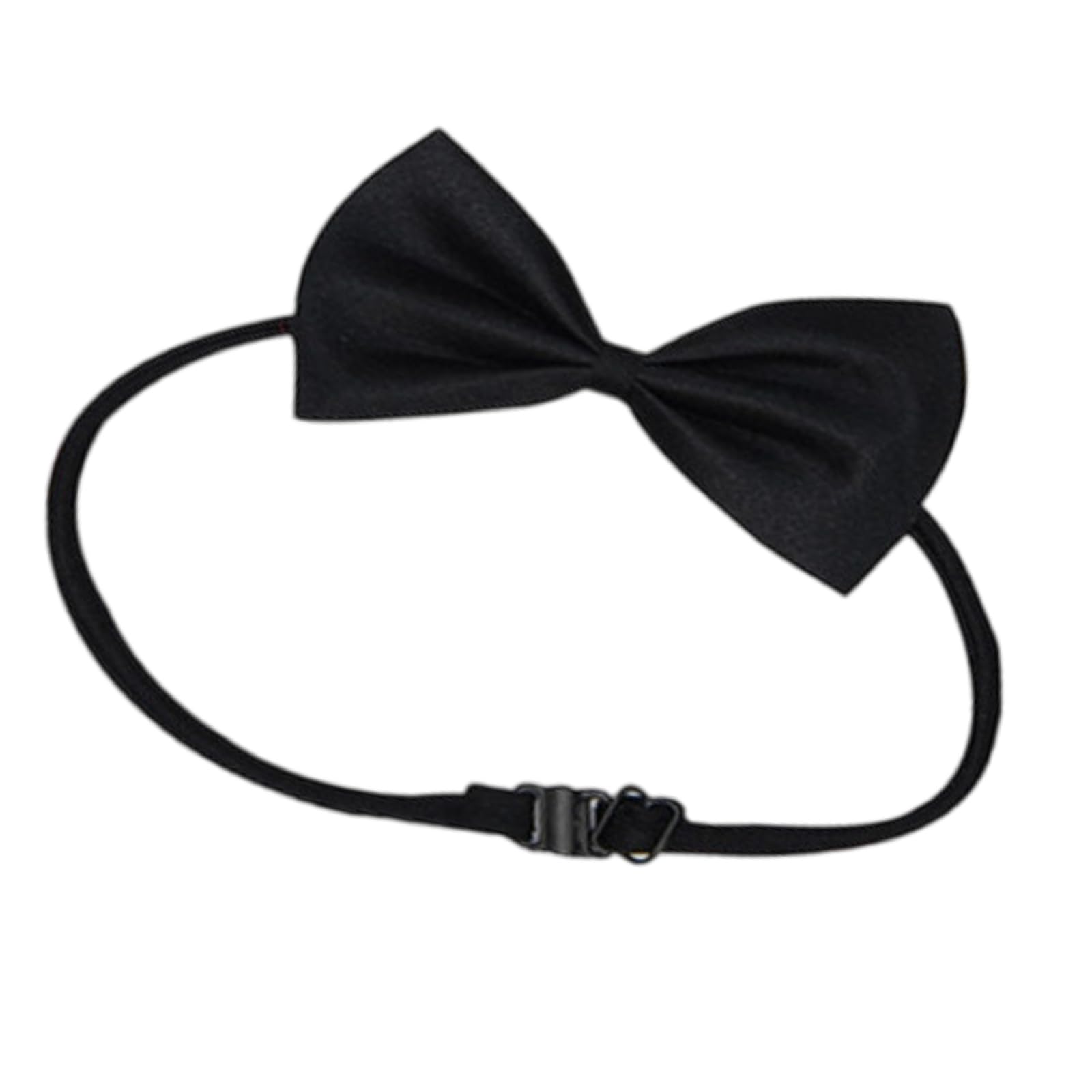 yanwuwa Adjustable Bowtie For Adult And Children Elastic Necktie For Waiter Bartender Unifrom Bowtie Formal Costume Event Adjustable Necktie