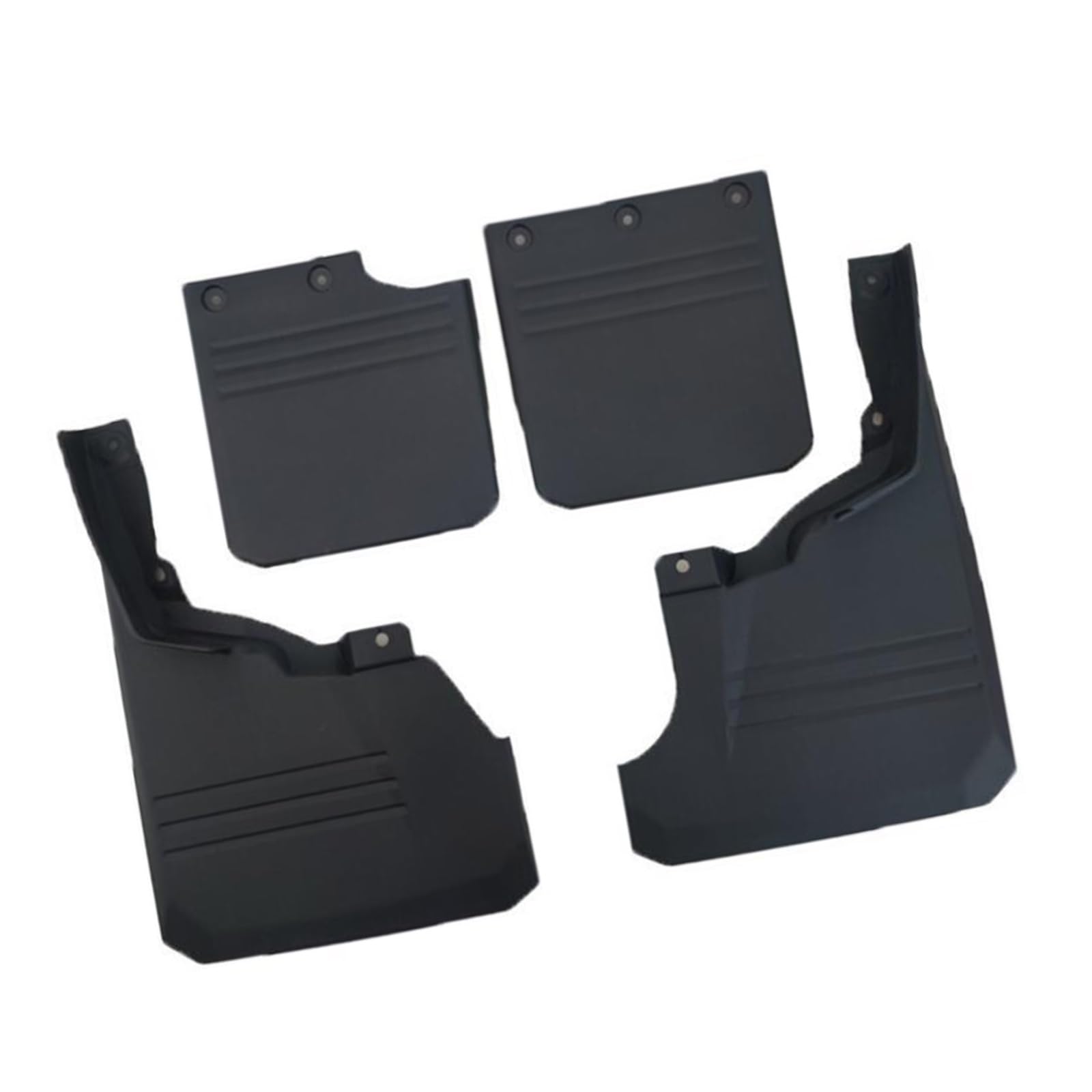 ToughGrade Aluminum Diamond Plate Tandem Teardrop Fender | 10 ¾ x72x 18 DBL | 1 Pack | Tandem Trailer Fenders | Boat Trailer Fenders