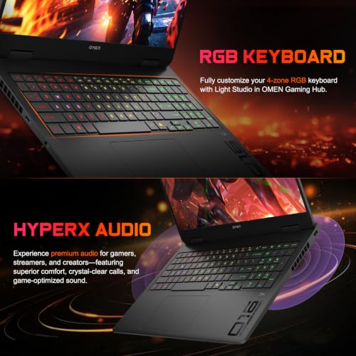 Image of PCONLINE HP OMEN Slim RTX 5070 Intel Ultra 9 285H 240Hz QHD+ Gaming Laptop