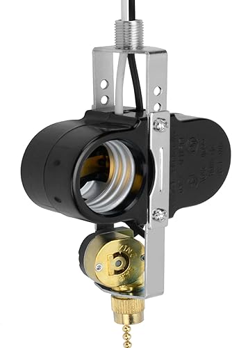 Miniatura 1 de Zing Ear ZE-310D - Piezas de repuesto para ventilador de techo, interruptor de luz de ventilador, interruptor de cadena para soporte de lámpara,