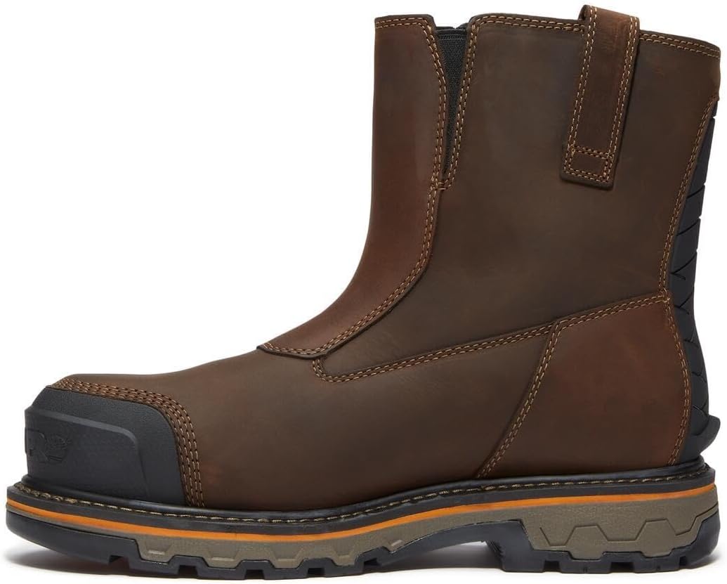 Timberland PRO mens True Grit Chelsea Composite Safety Toe Waterproof Industrial Western Work Boot - Image 7