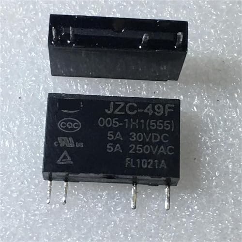 Relais électromécanique JZC 49F 012 1H1 pour circuit intégré 5A