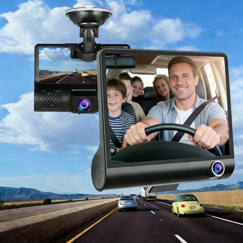 Dash Camera for Cars, Car Camera, Dual Dashcams for Cars with Night Vision, 32GB Card, Loop Recording. - image 4