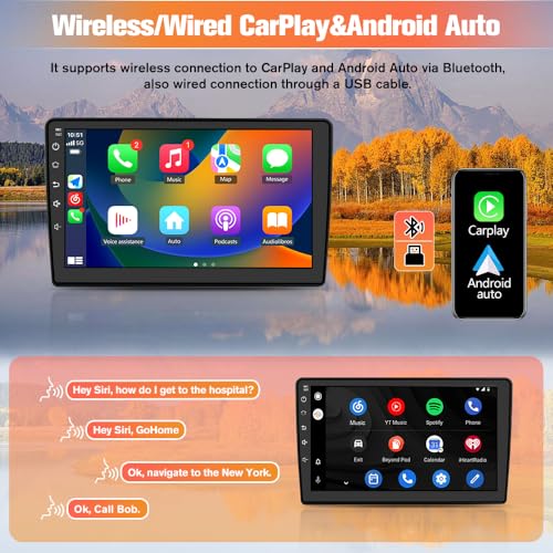 Radio con pantalla táctil 9 pulgadas para Subaru Forester 2013-2015 miniatura 5