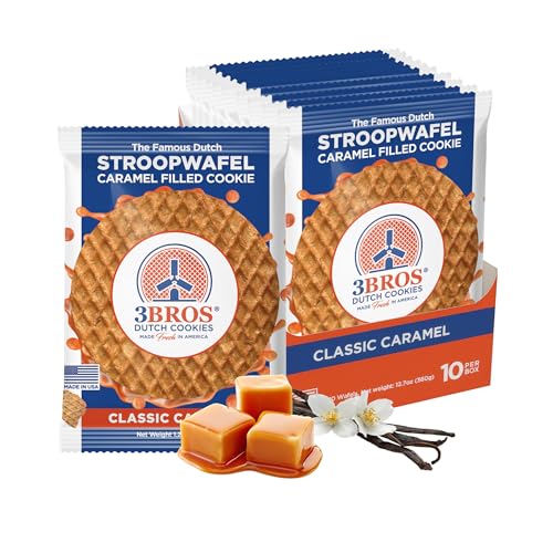 3Bros Stroopwafels, 10 Individually Wrapped