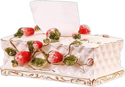 European-style Living Room Tissue Box Napkin Box Ceramic Drawer Box Coffee Table Desk Decoration Ornaments Size 28 * 16 * 10cm