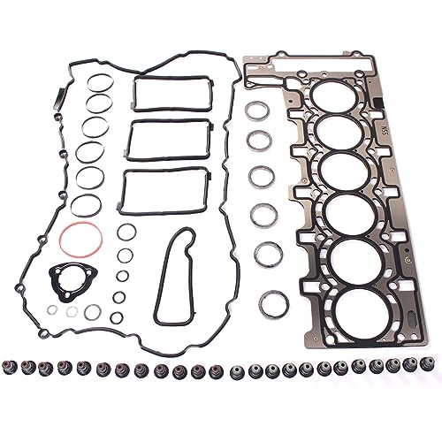 Image of AUCERAMIC N55 Cylinder Head Gasket Set Fit for 2009-2018 BMW X1 X3 X4 X5 X6 xDrive35i 135i M135i M235i 335i 435i 535i 640i 740i 740Li F20 F21 E82 E88 E90 3.0T Turbo 11127587804 1127599212 11428637820