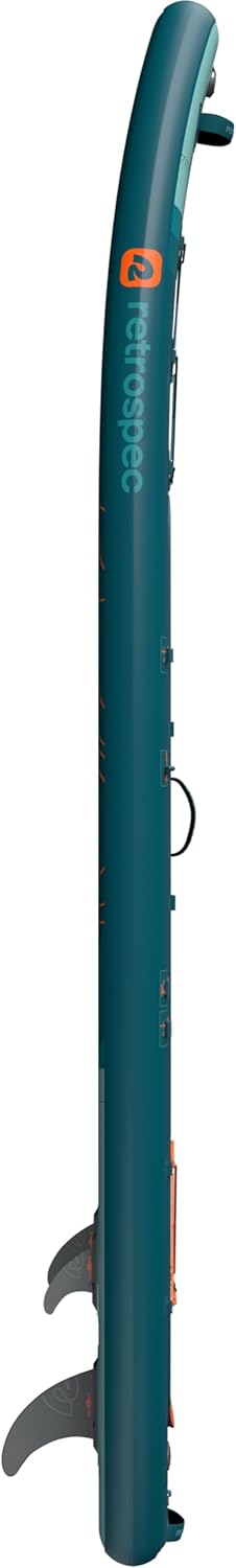 Retrospec Weekender Tour 11'6 Inflatable Paddle Board - Lightweight Touring SUP with Paddle, Pump & Accessories - Stable, Puncture-Resistant Design with No-Slip Deck & Storage Bungees