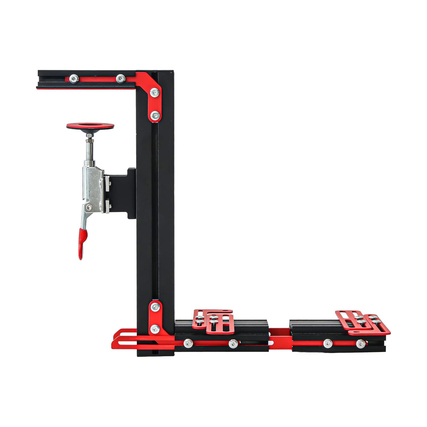 J-Pein The Steel Soporte de Escritorio para Sistemas Joystick, acelerador y hotas. Soporta totalmente Casi Todos Los dispositivos de control de la Tarjeta SIM de vuelo. (No incluido)