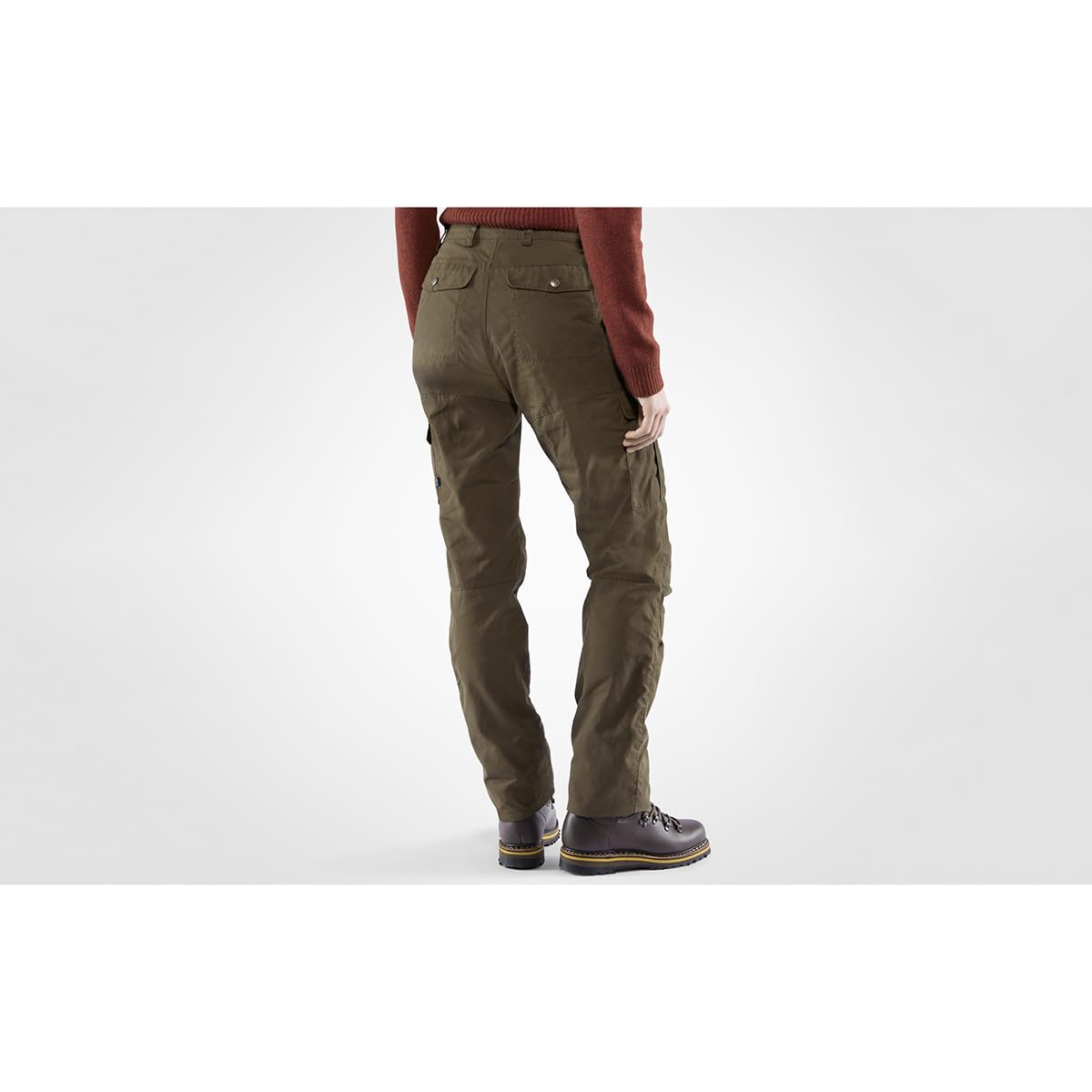 Fjällräven Karla Pro Winter Trousers W Damen Wanderhose gefüttert schwarz schwarz