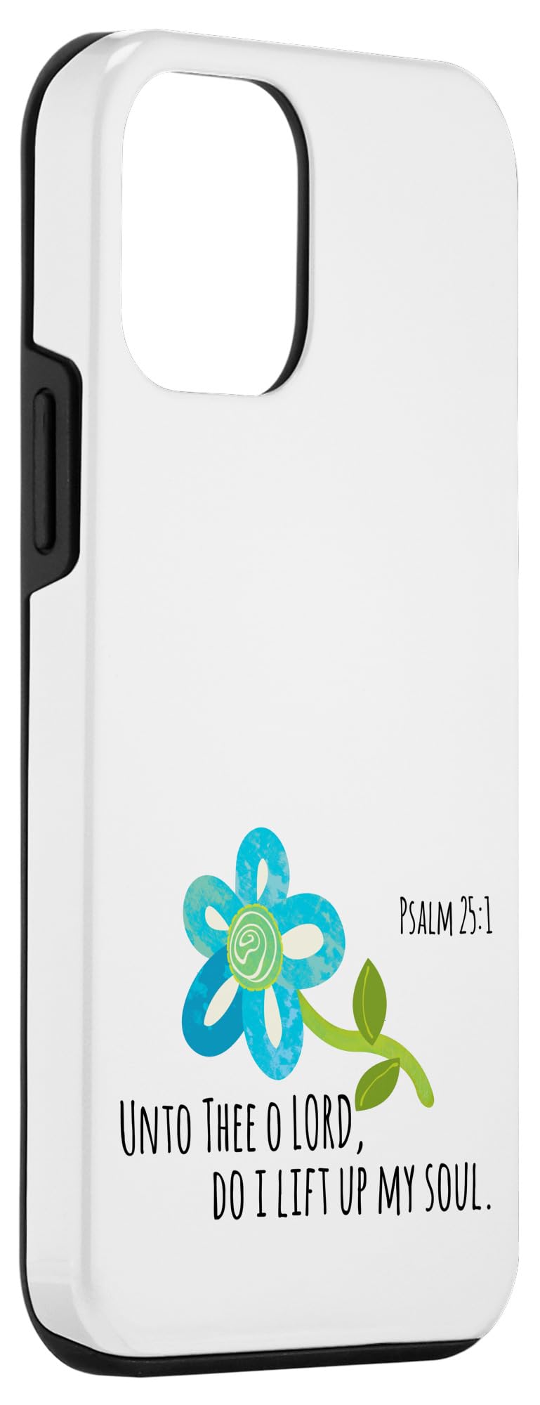 Unto Thee O LORD Do I Lift Up My Soul Prayer Bible Scripture Case for iPhone 12 mini - Image 3