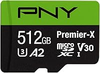 Vista 15 de PNY Paquete de 2 tarjetas de memoria flash microSDXC Premier-X clase 10 U3 V30 de 256 GB
